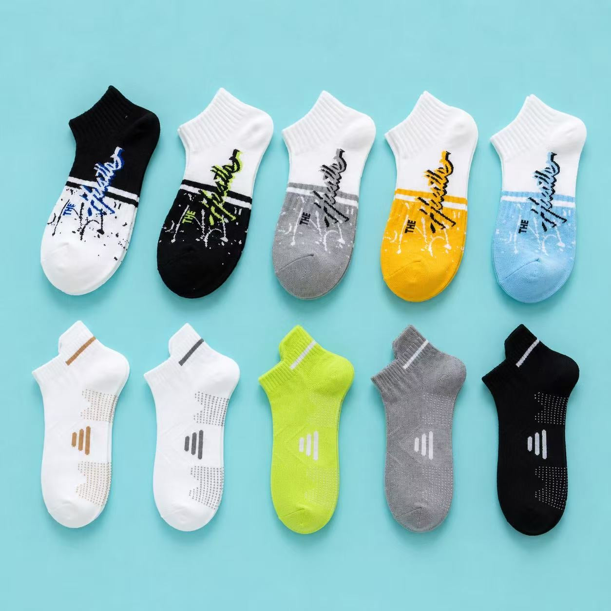 10 Pairs of Men’s Casual Socks