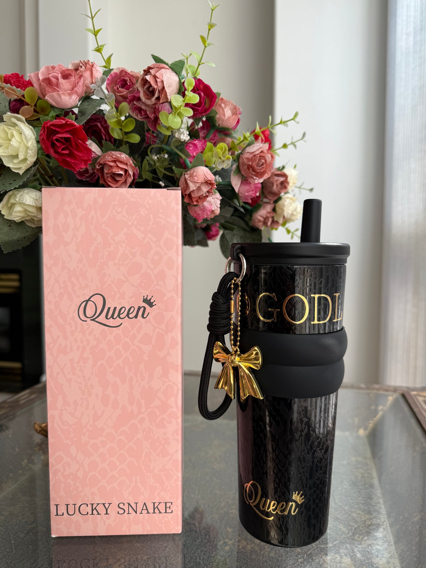710ML Stainless Steel Tumbler with Straw