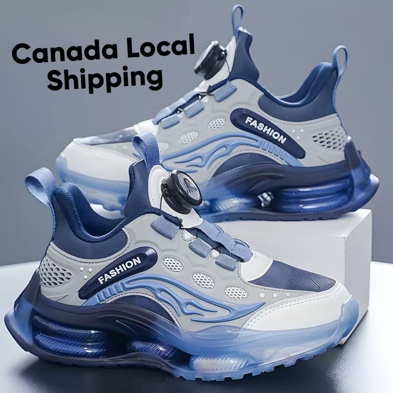 Durable & Slip-Resistant Outdoor Sports Shoes with Easy Dial Closure – Stylish, Comfortable, Windproof & Water-Resistant, Perfect for Kids