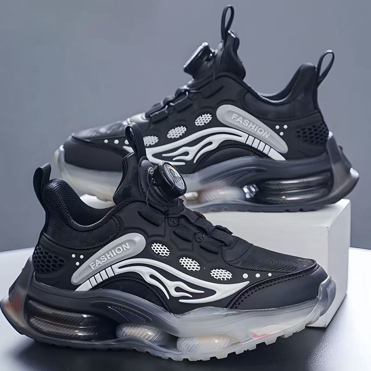 Durable & Slip-Resistant Outdoor Sports Shoes with Easy Dial Closure – Stylish, Comfortable, Windproof & Water-Resistant, Perfect for Kids