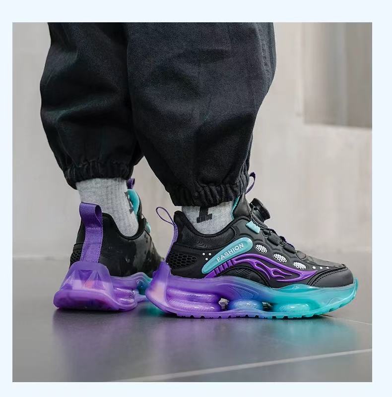 Durable & Slip-Resistant Outdoor Sports Shoes with Easy Dial Closure – Stylish, Comfortable, Windproof & Water-Resistant, Perfect for Kids