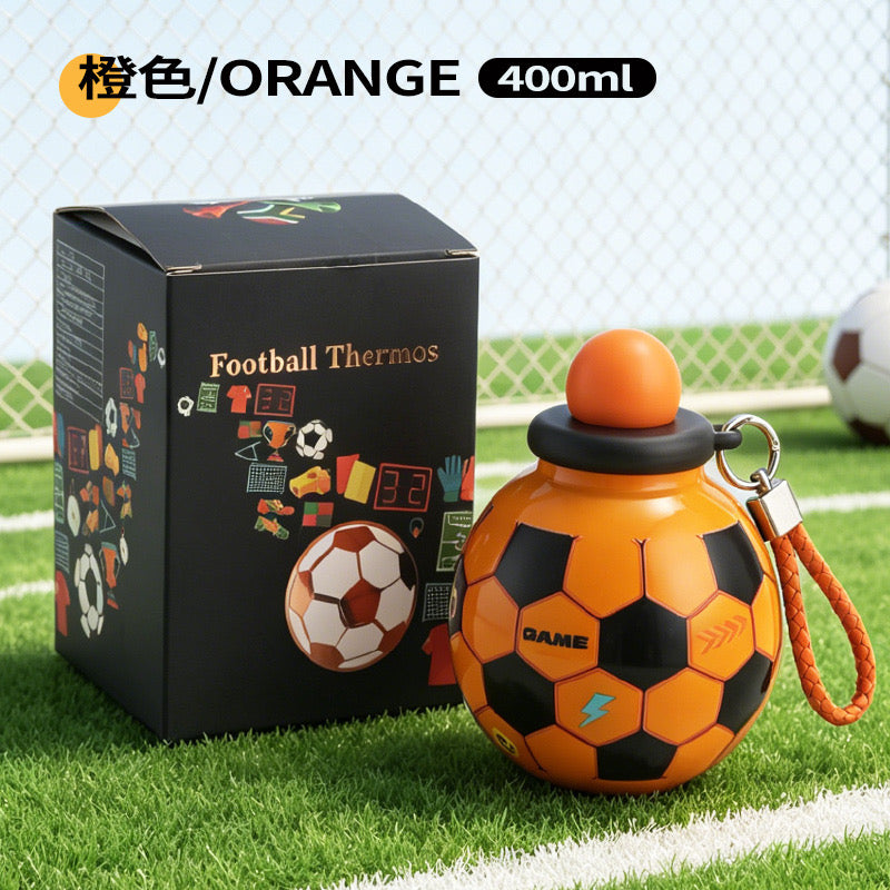 Soccer Ball Sports Water Bottle for Kids