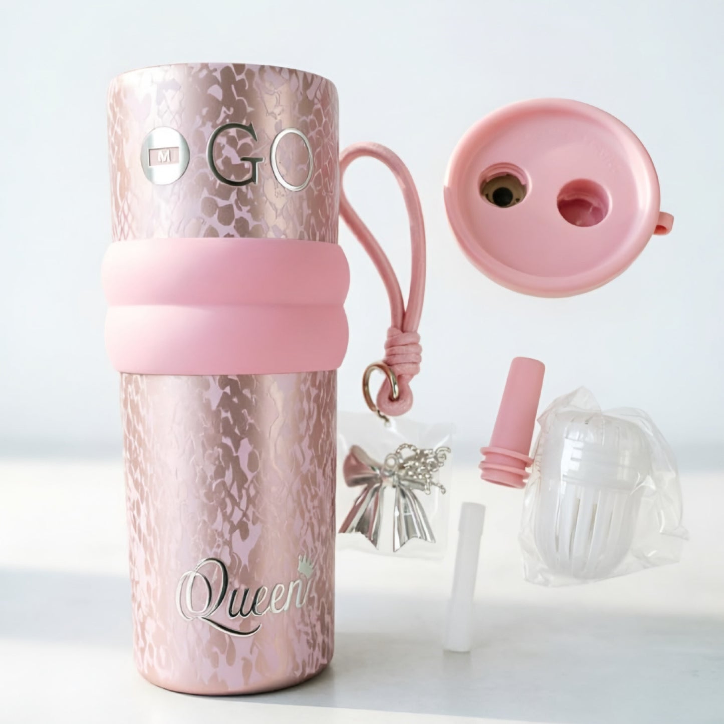 710ML Stainless Steel Tumbler with Straw