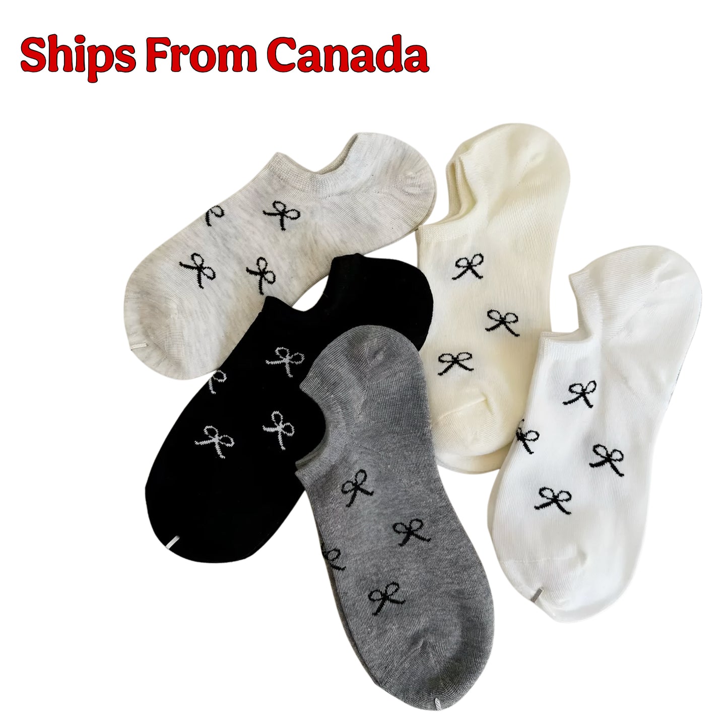 10 Pairs of Women’s Casual Socks