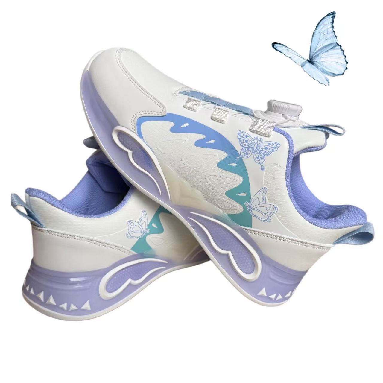 Kids BOA Dial Sneakers – Lightweight Non-Slip Athletic Shoes for Girl