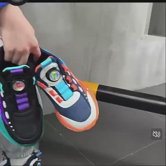 Durable & Slip-Resistant Outdoor Sports Shoes with Easy Dial Closure – Stylish, Comfortable, Windproof & Water-Resistant, Perfect for Kids